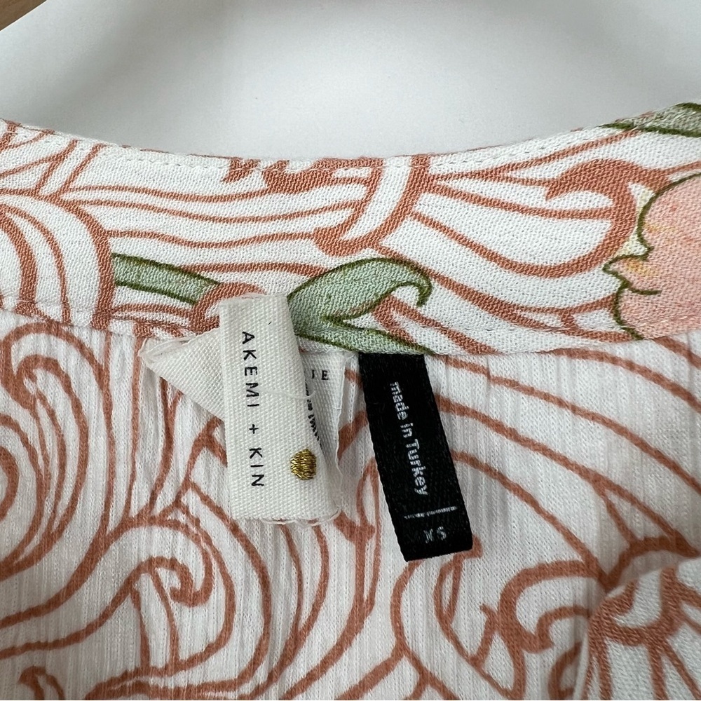 Anthropologie Akemi + Kin tunic blouse Flowy top - Picture 4 of 6